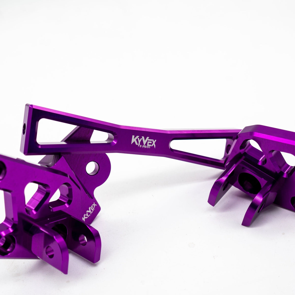 KyVex Billet Footpeg Bracket Compatible w/ E-Ride Pro SS 3.0/4.0 and SR - Pinned Electric