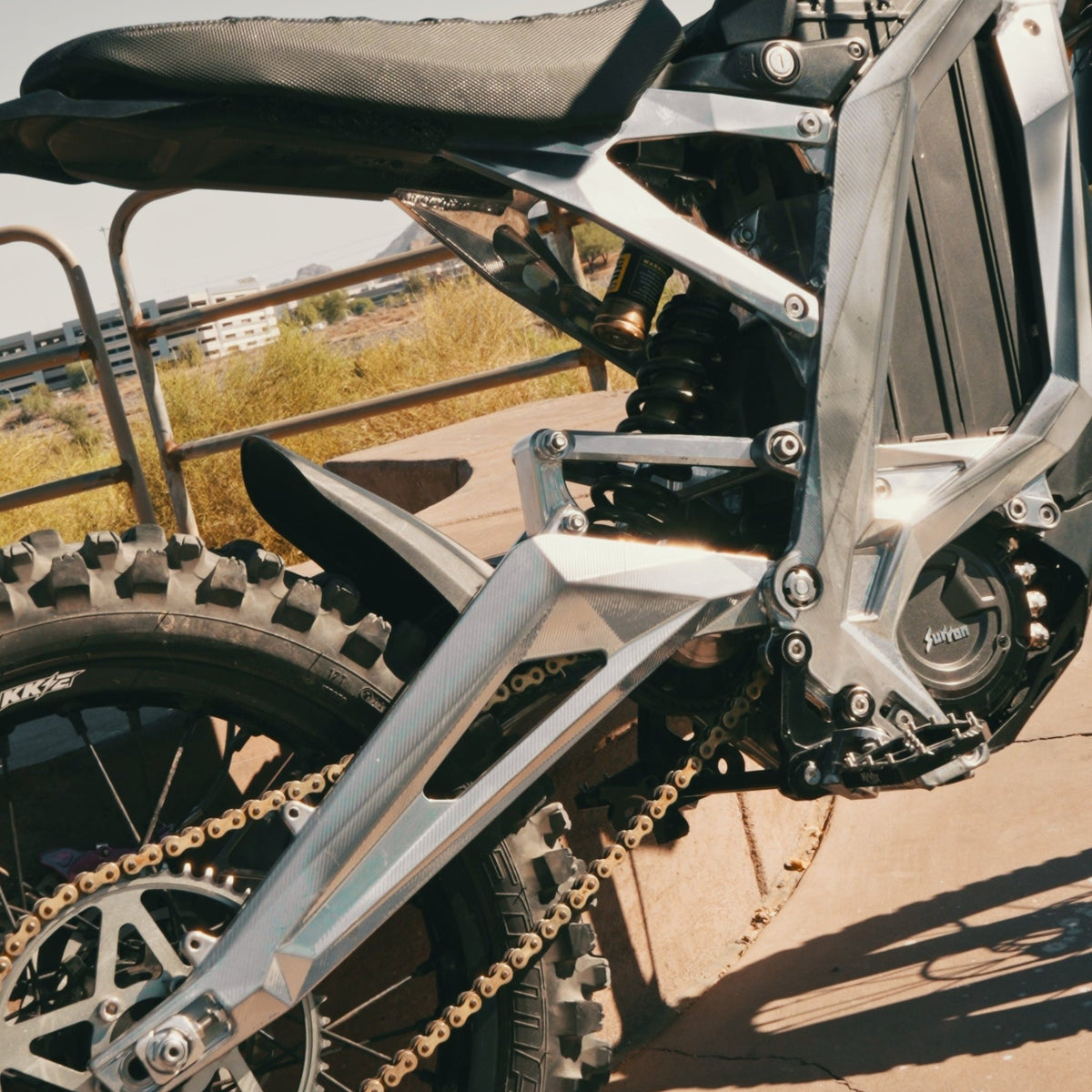 KyVex Billet Rear Suspension Triangle Compatible w/ Light Bee X - Pinned Electric