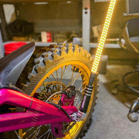KyVex Billet Whip Light Kit - Pinned Electric