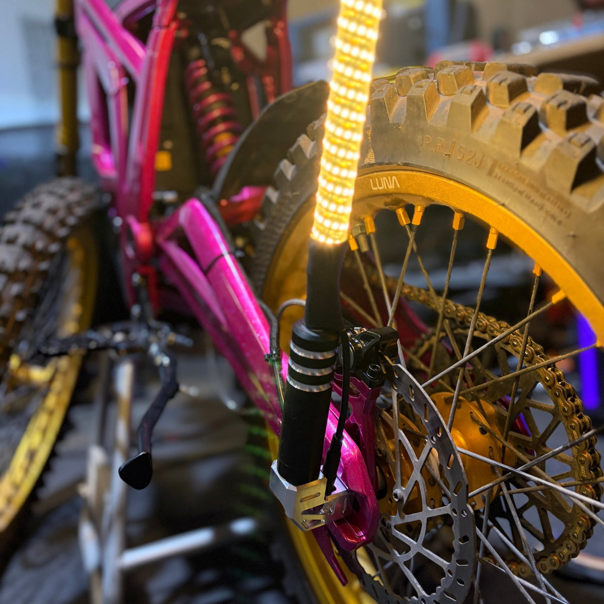 KyVex Billet Whip Light Kit - Pinned Electric