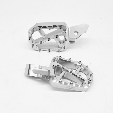 KyVex Billet Wide Foot Pegs - Ultra Bee Compatible - Pinned Electric
