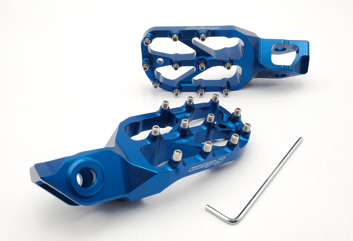 MX/Enduro Elite Foot Pegs - Pinned Electric