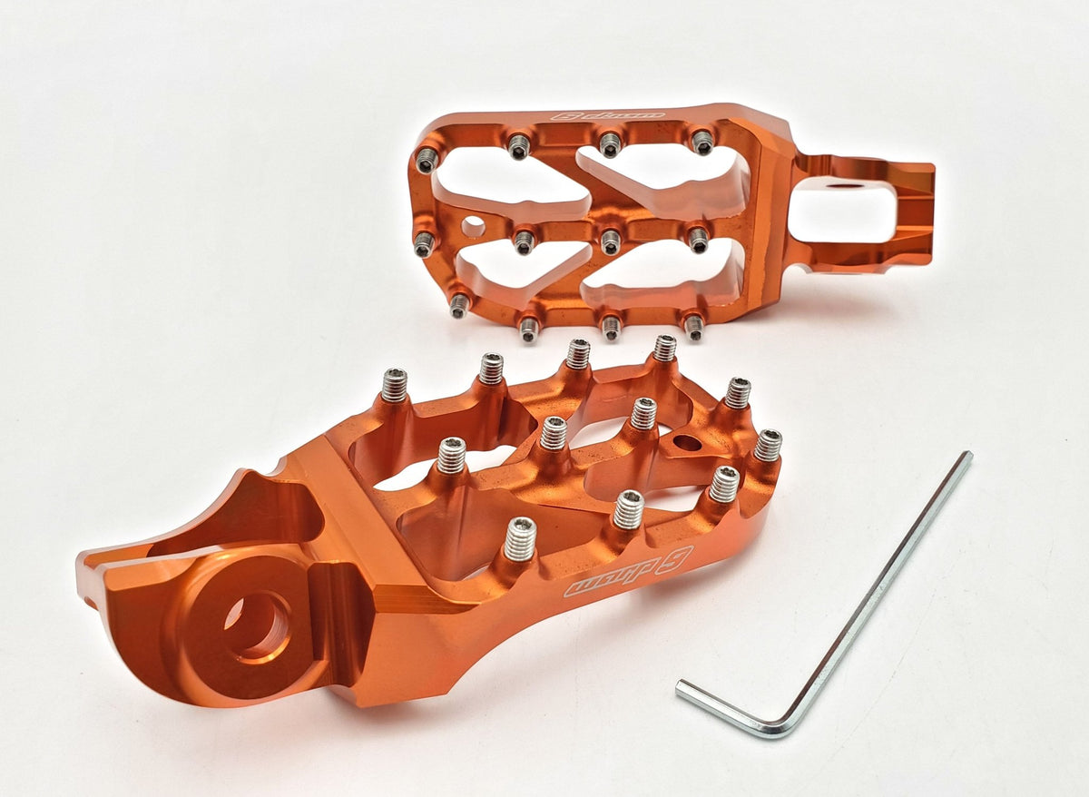 MX/Enduro Elite Foot Pegs - Pinned Electric