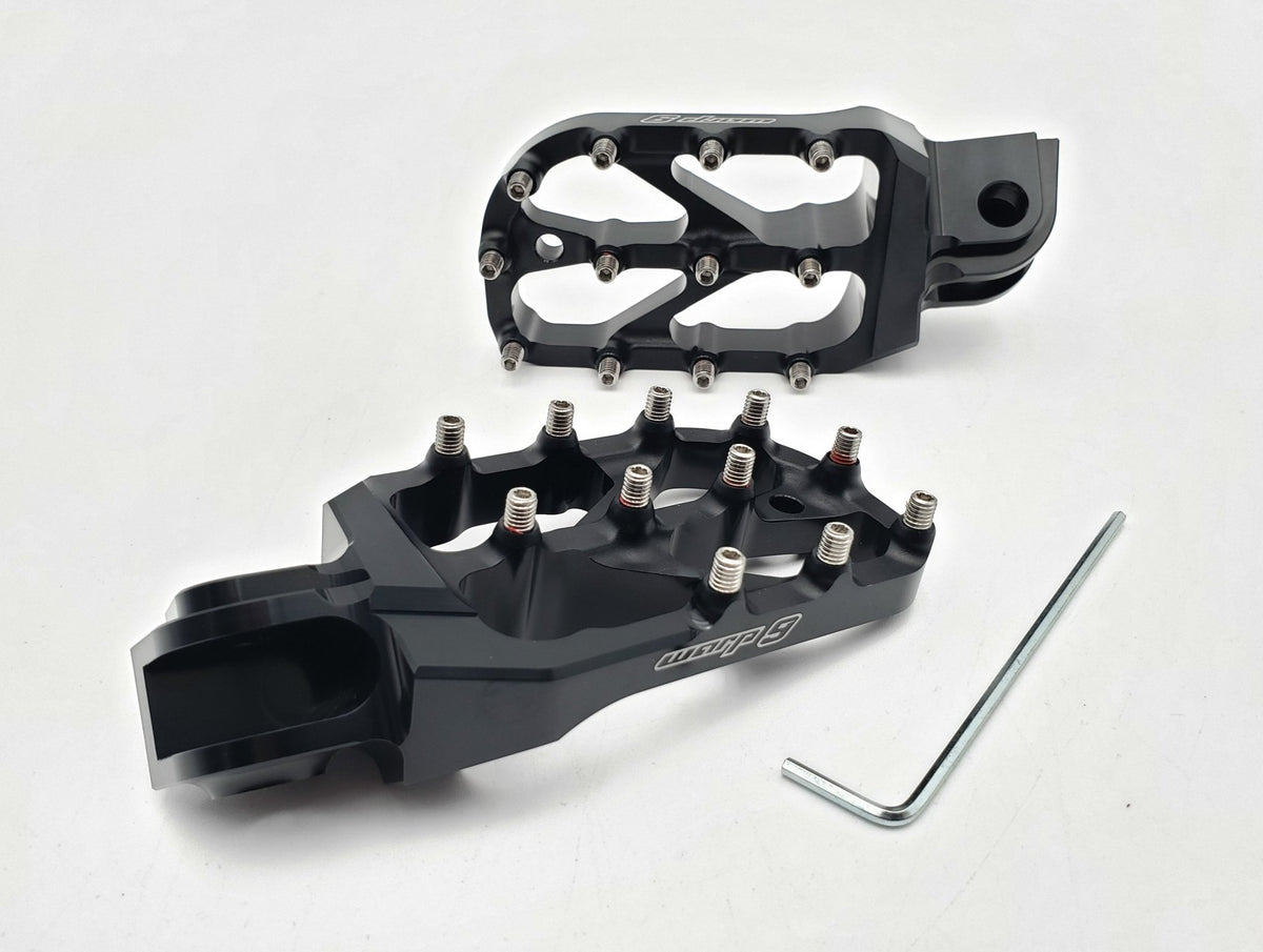 MX/Enduro Elite Foot Pegs - Pinned Electric