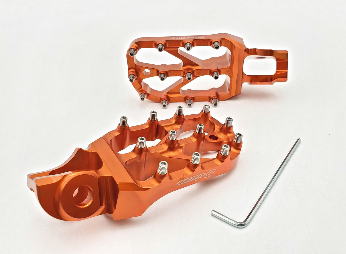MX/Enduro Elite Foot Pegs - Pinned Electric