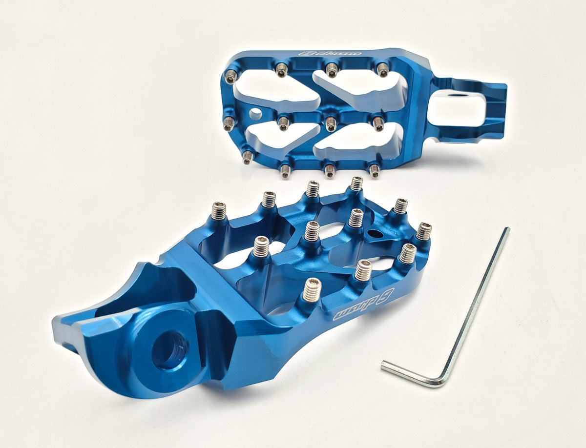 MX/Enduro Elite Foot Pegs - Pinned Electric