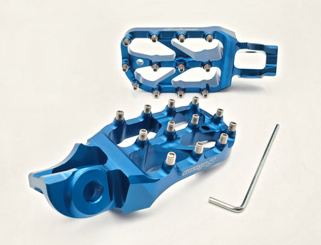 MX/Enduro Elite Foot Pegs - Pinned Electric