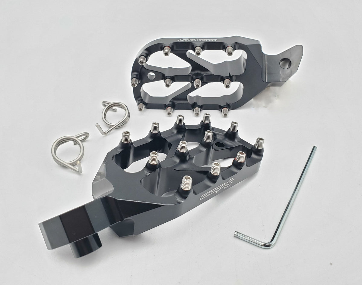 MX/Enduro Elite Foot Pegs - Pinned Electric