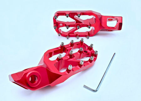 MX/Enduro Elite Foot Pegs - Pinned Electric