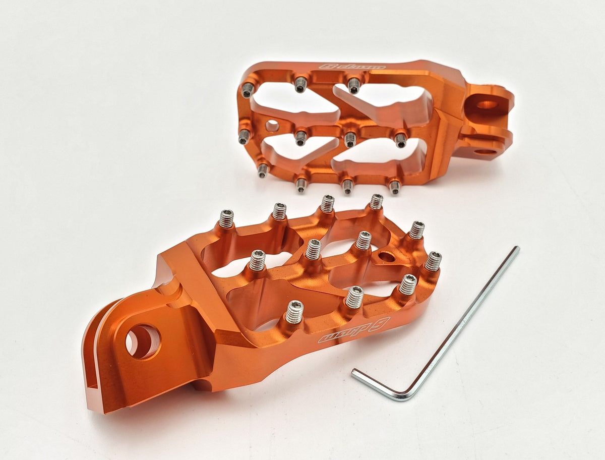 MX/Enduro Elite Foot Pegs - Pinned Electric