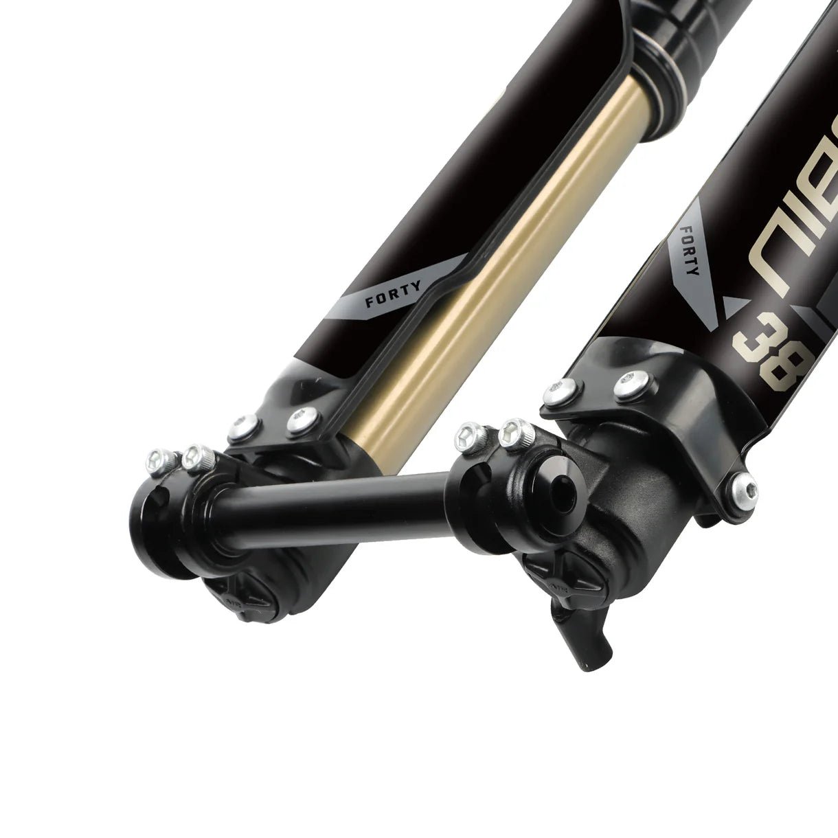 Nibbi 38mm Dual Spring Fork - Pinned Electric