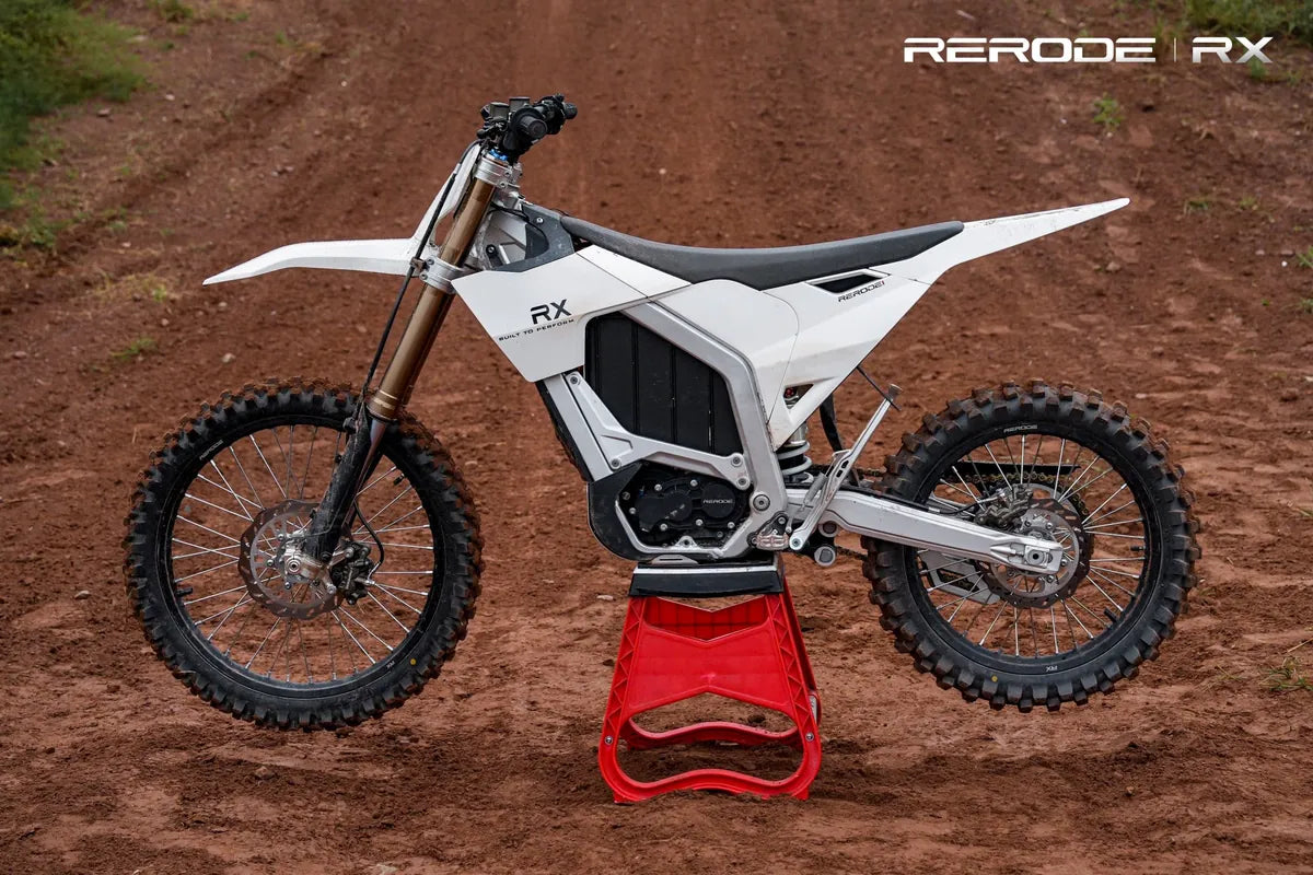 Rerode RX side profile on a stand