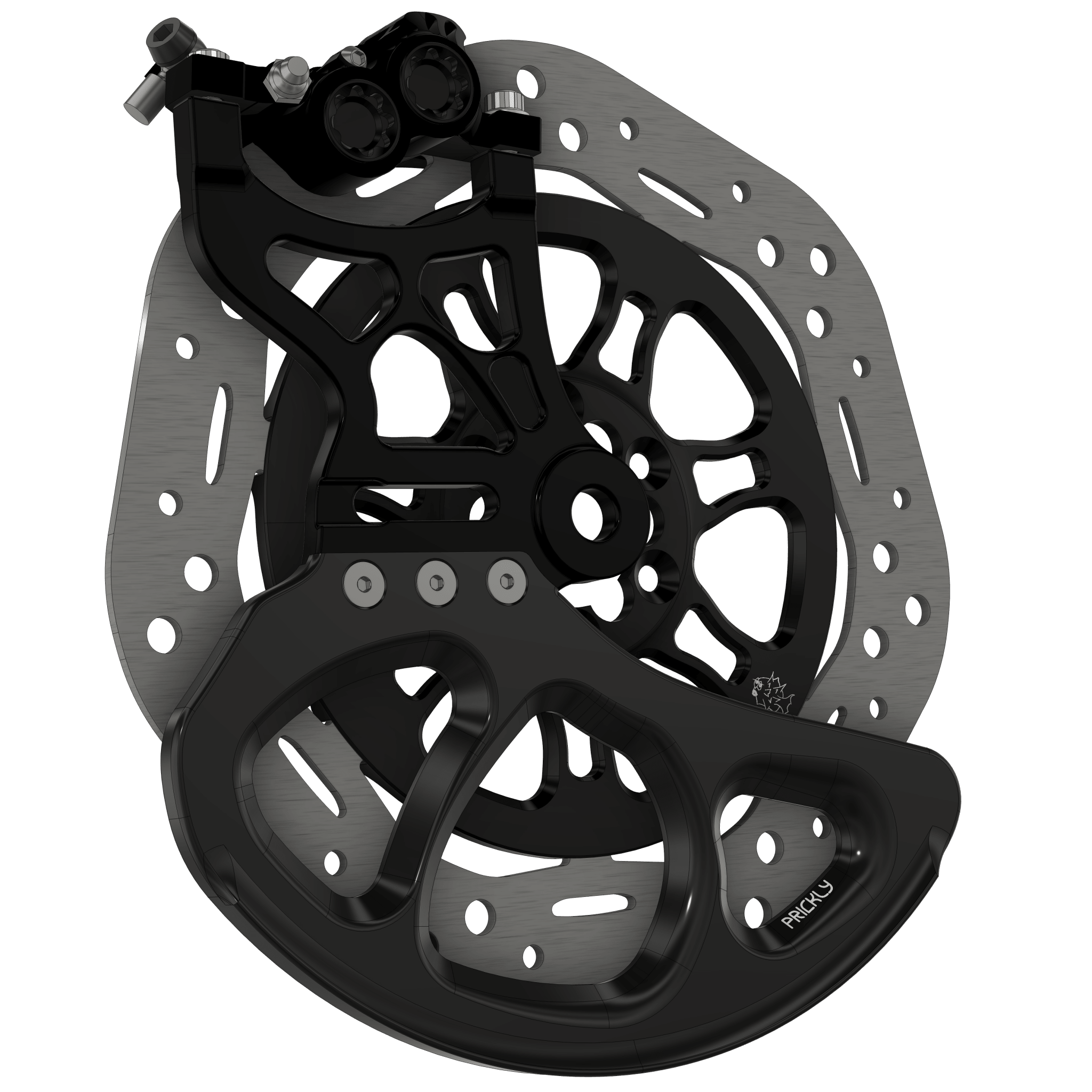 Prickly Disc Guard Fin - Pinned Electric