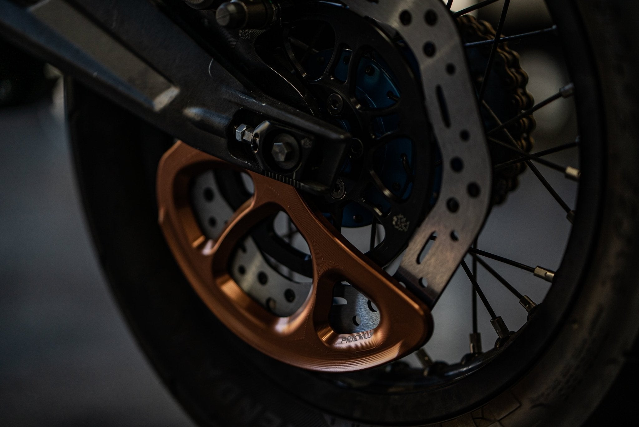 Prickly Disc Guard Fin - Pinned Electric