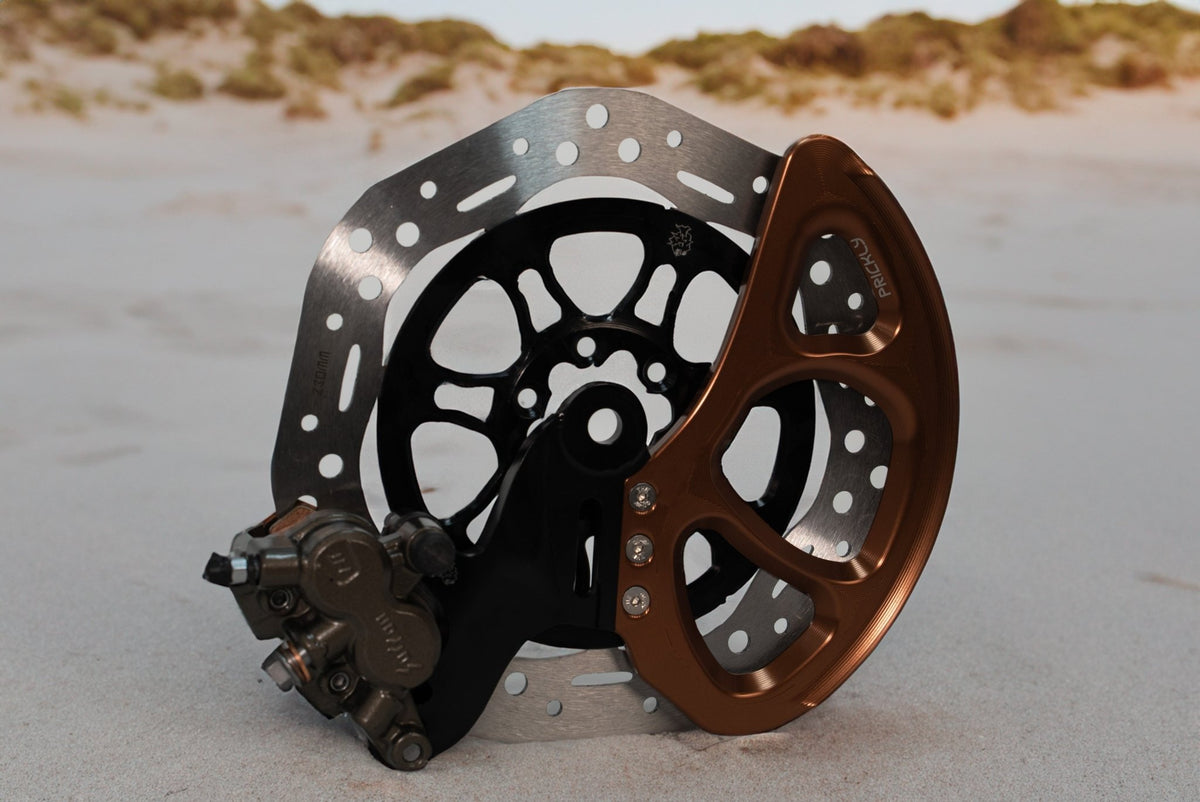 Prickly Disc Guard Fin - Pinned Electric