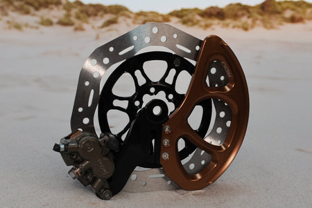 Prickly Disc Guard Fin - Pinned Electric