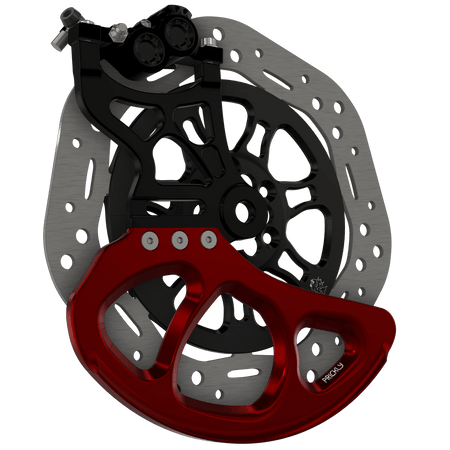 Prickly Disc Guard Fin - Pinned Electric