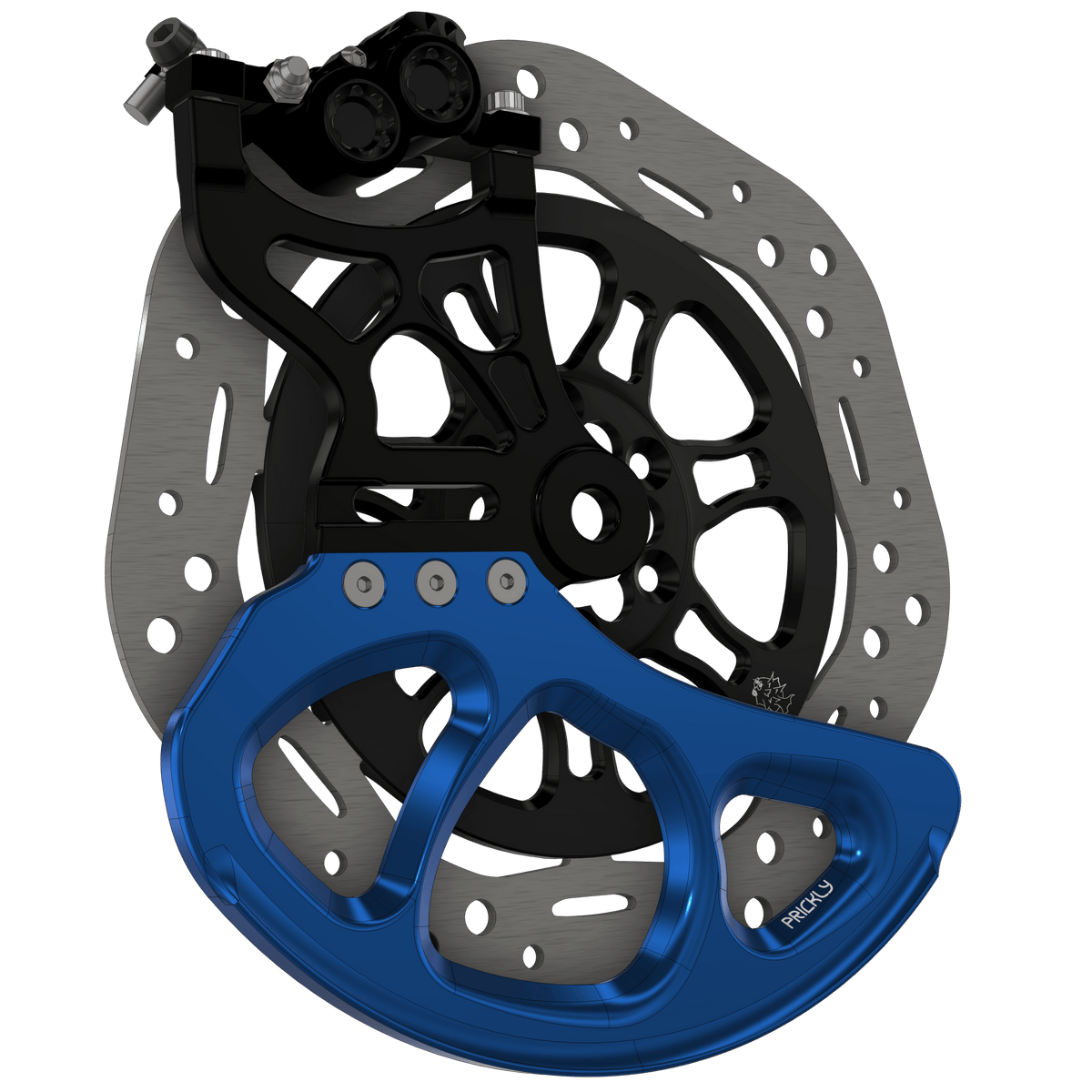 Prickly Disc Guard Fin - Pinned Electric