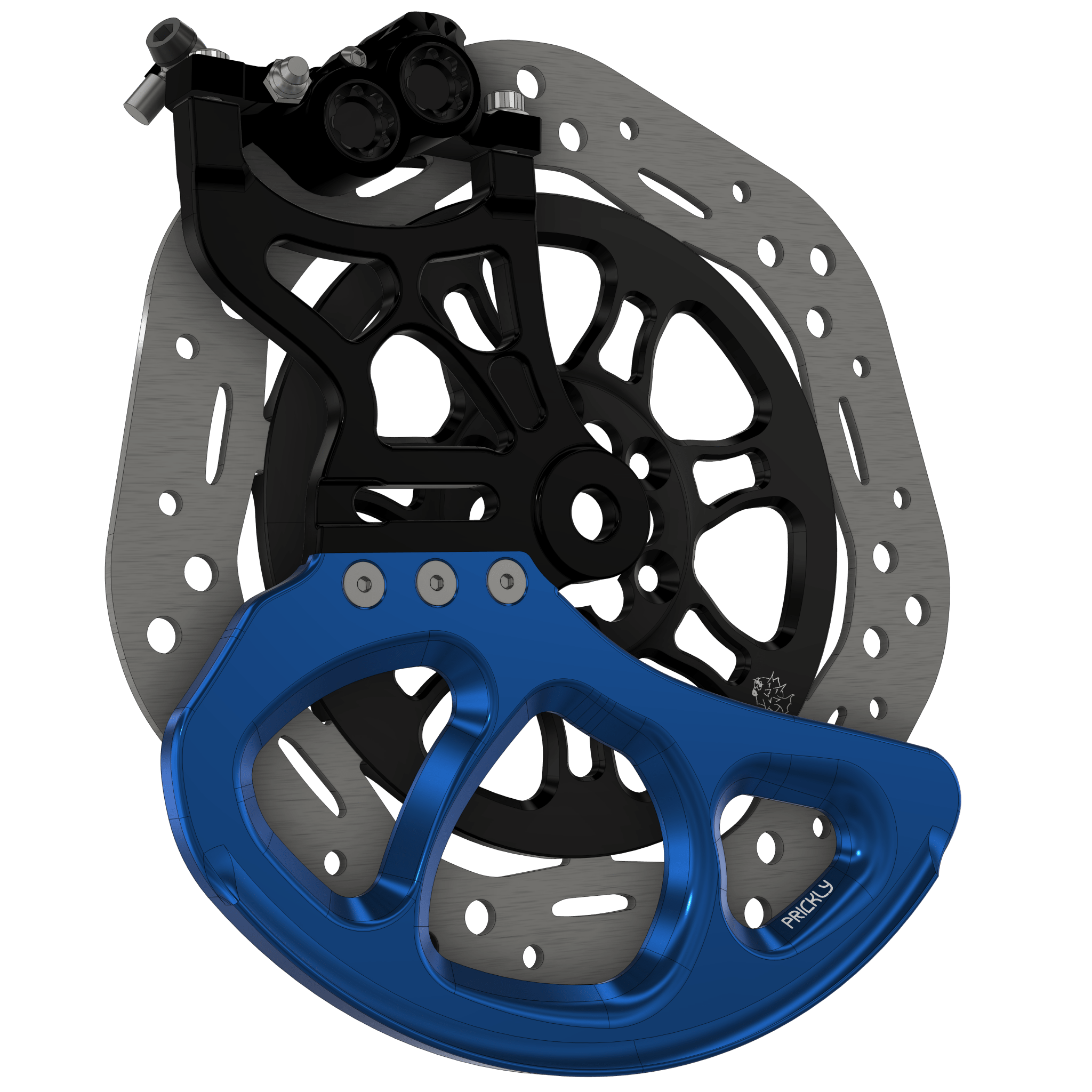 Prickly Disc Guard Fin - Pinned Electric