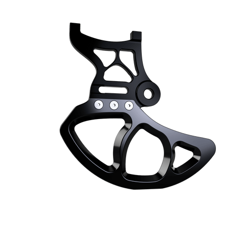 Prickly Disc Guard Fin - Pinned Electric