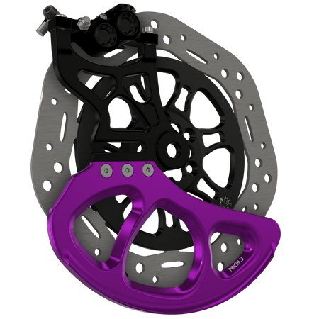 Prickly Disc Guard Fin - Pinned Electric