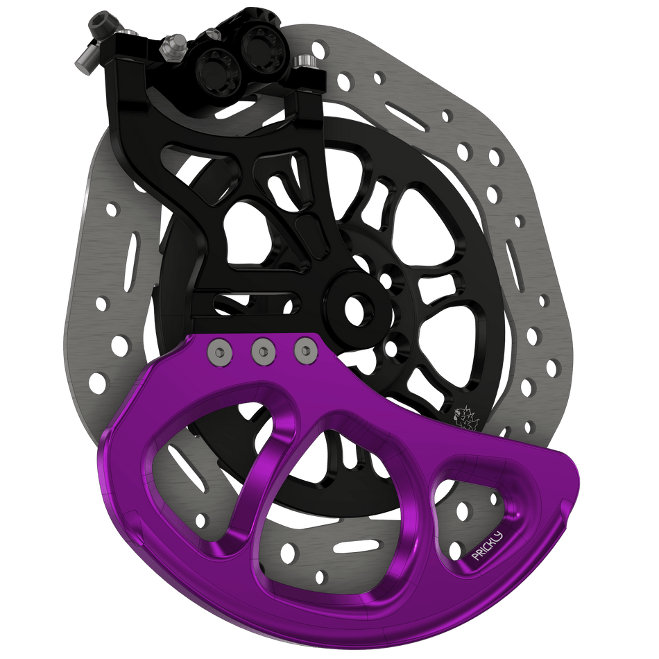 Prickly Disc Guard Fin - Pinned Electric