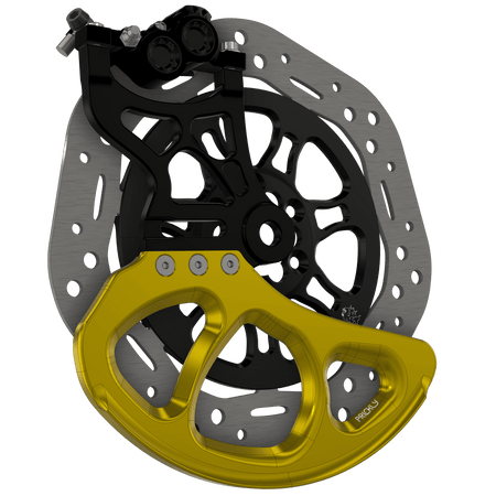 Prickly Disc Guard Fin - Pinned Electric