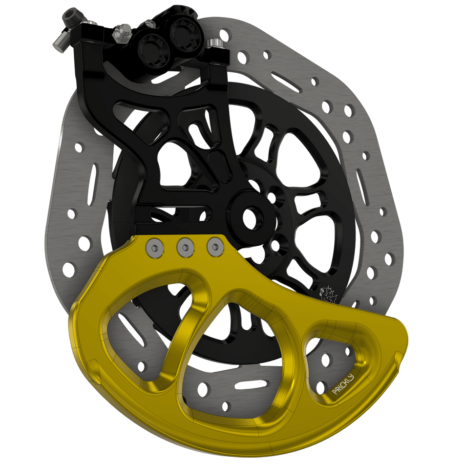 Prickly Disc Guard Fin - Pinned Electric