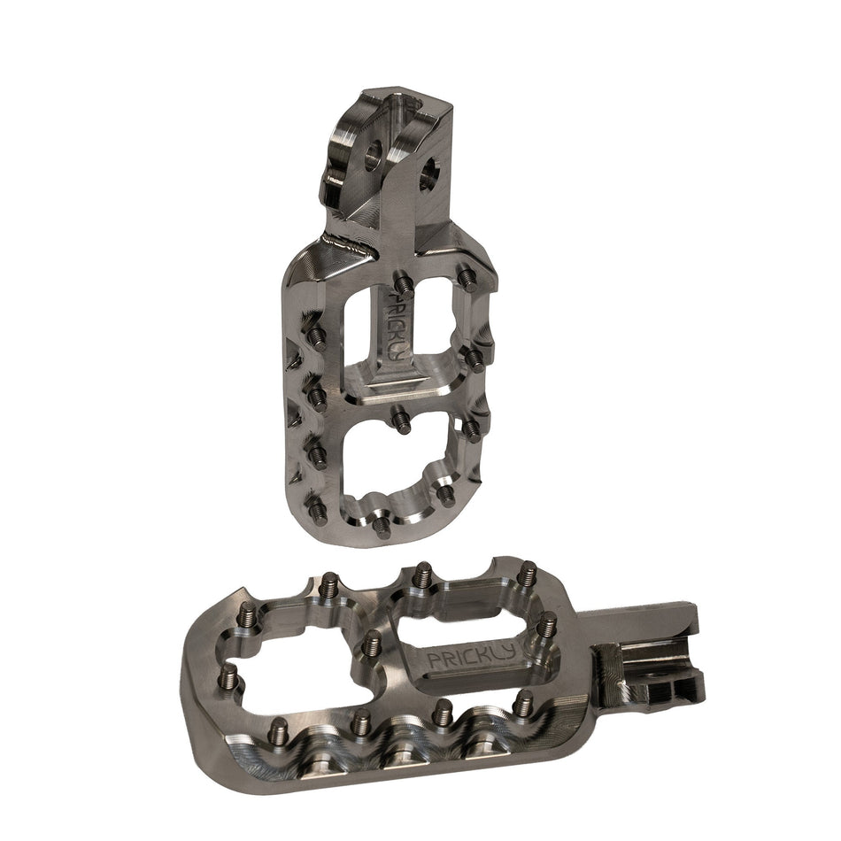 Prickly Foot Pegs MX - Pinned Electric