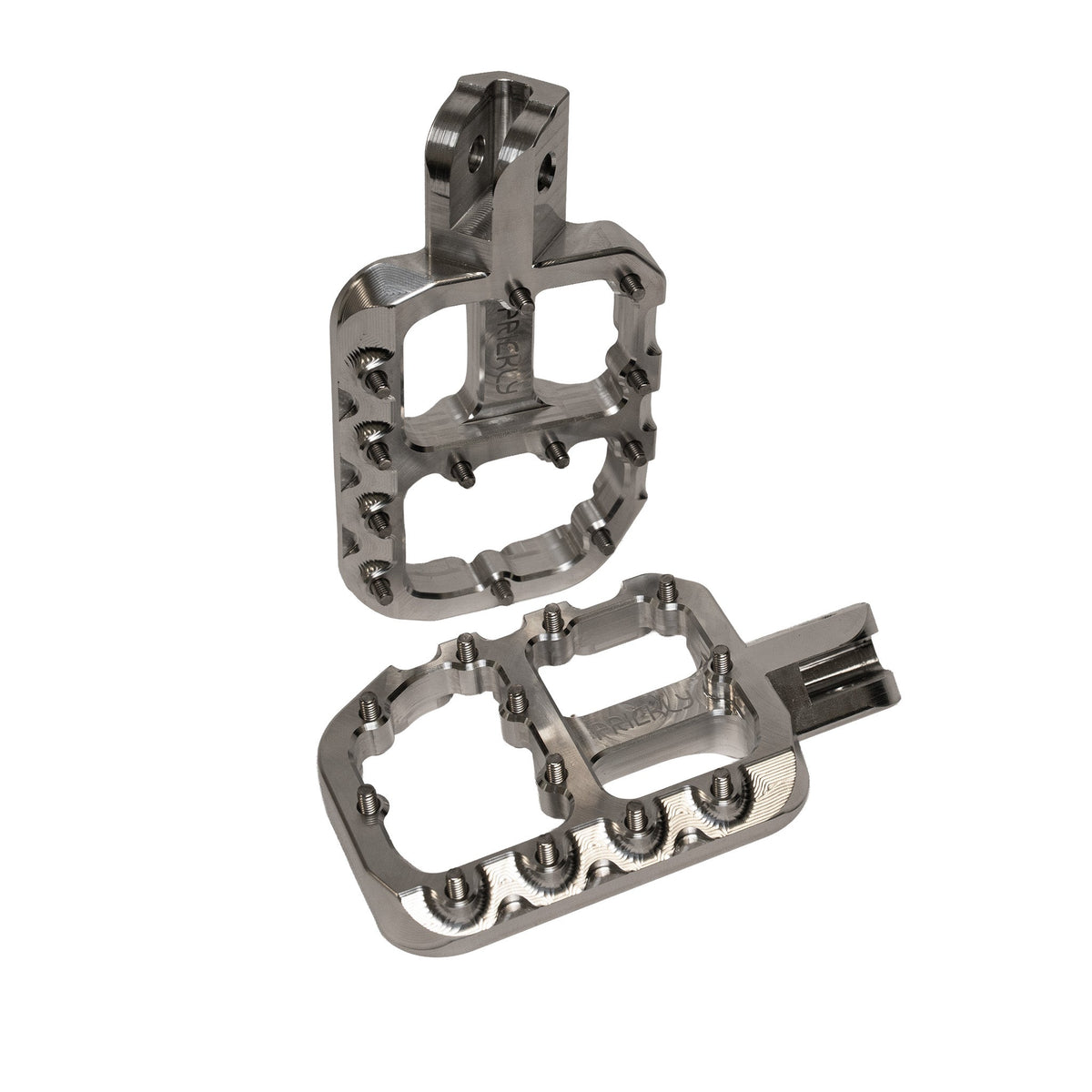 Prickly Foot Pegs Wide - Pinned Electric