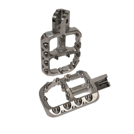 Prickly Foot Pegs Wide - Pinned Electric