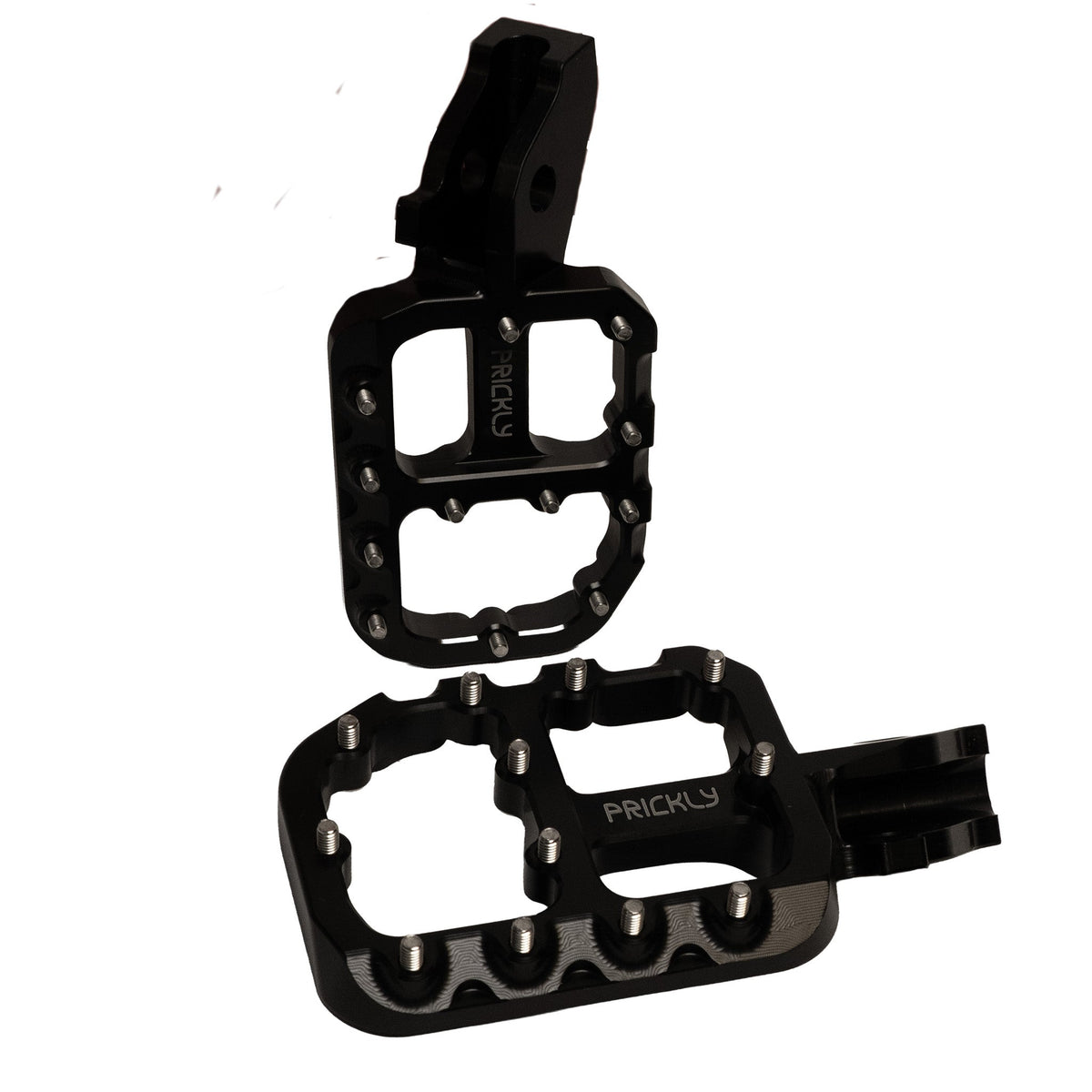 Prickly Foot Pegs Wide - Pinned Electric