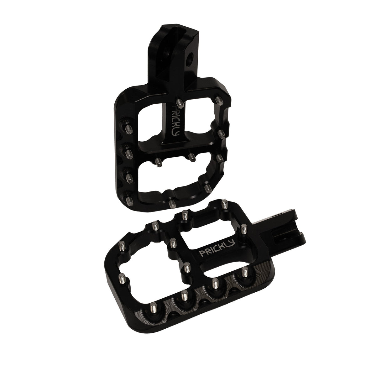 Prickly Foot Pegs Wide - Pinned Electric
