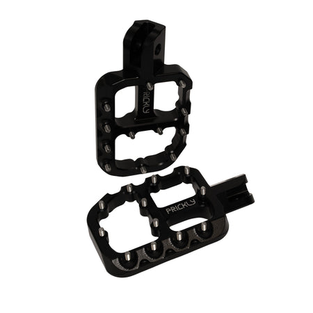 Prickly Foot Pegs Wide - Pinned Electric
