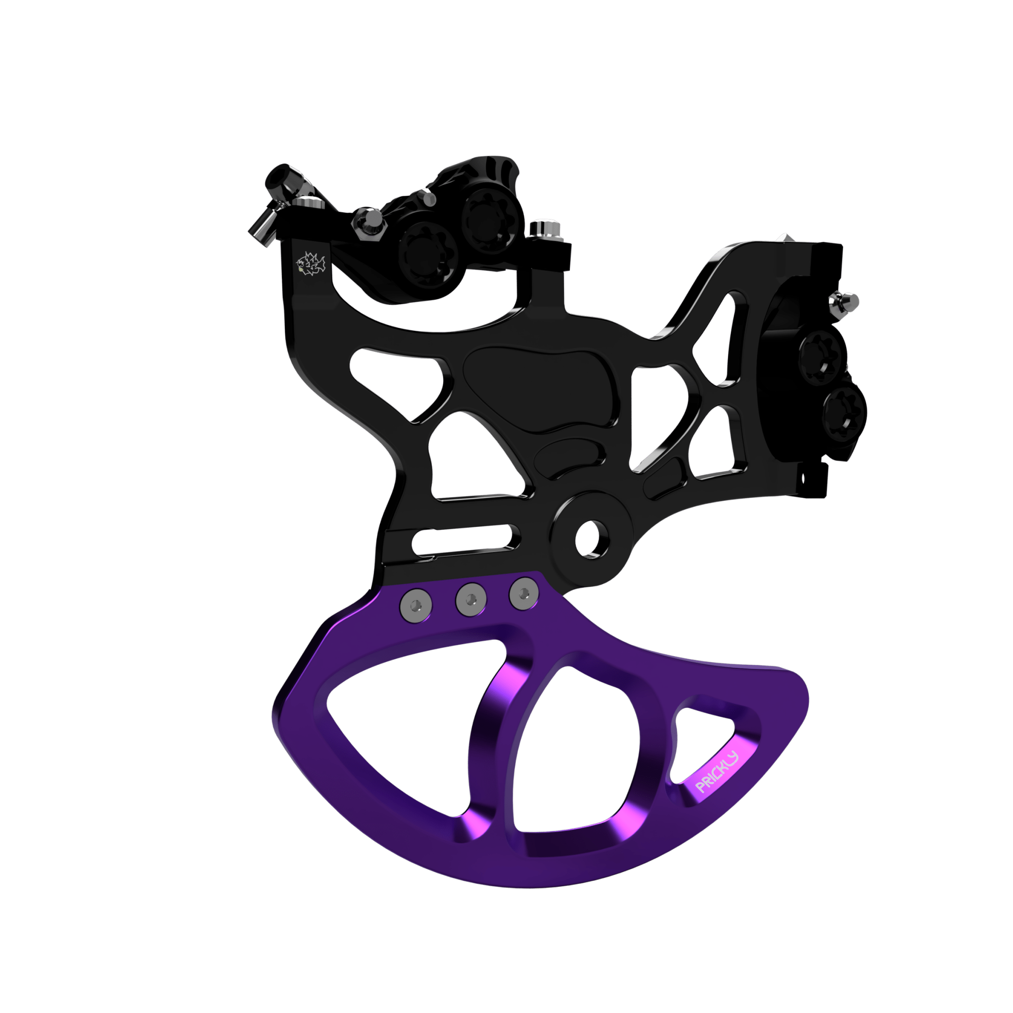Prickly Motorsports 220mm Rear Dual Caliper Mount - Pinned Electric