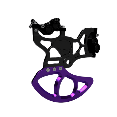 Prickly Motorsports 220mm Rear Dual Caliper Mount - Pinned Electric