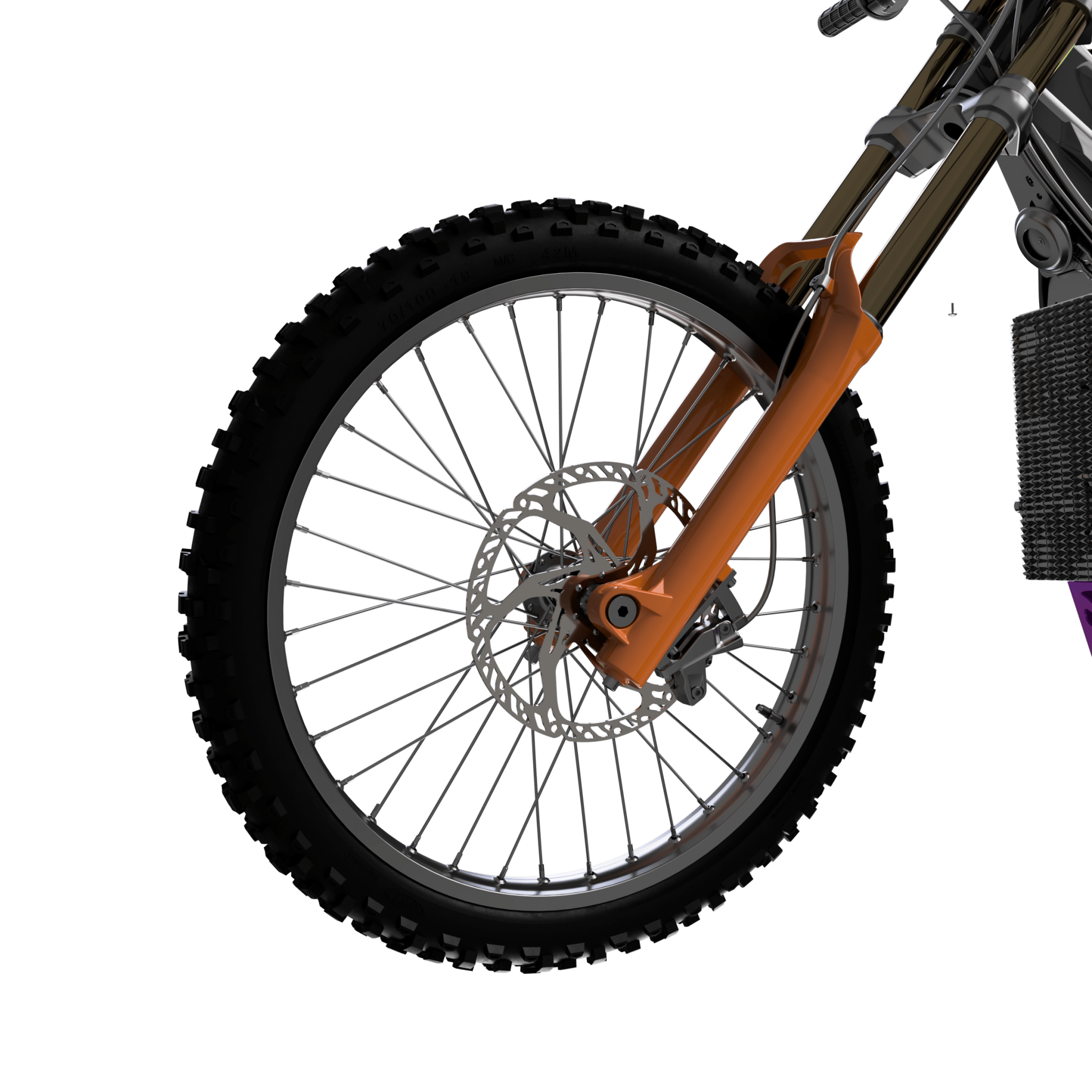 Prickly Motorsports 220mm Surron Fixed Rotor - Pinned Electric
