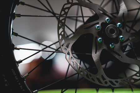 Prickly Motorsports 220mm Surron Fixed Rotor - Pinned Electric