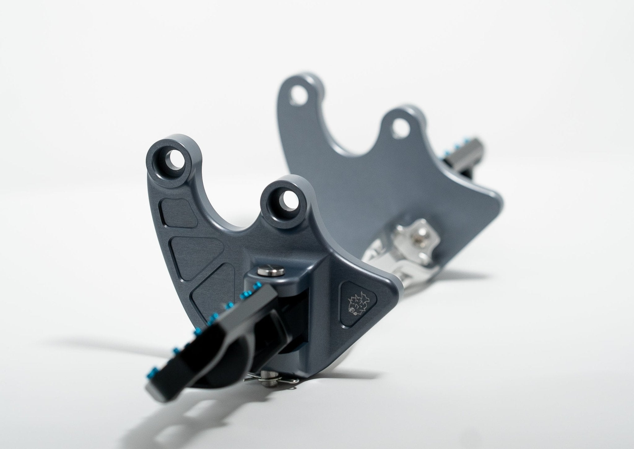 Prickly Motorsports Footpeg Brackets E Ride - Pinned Electric