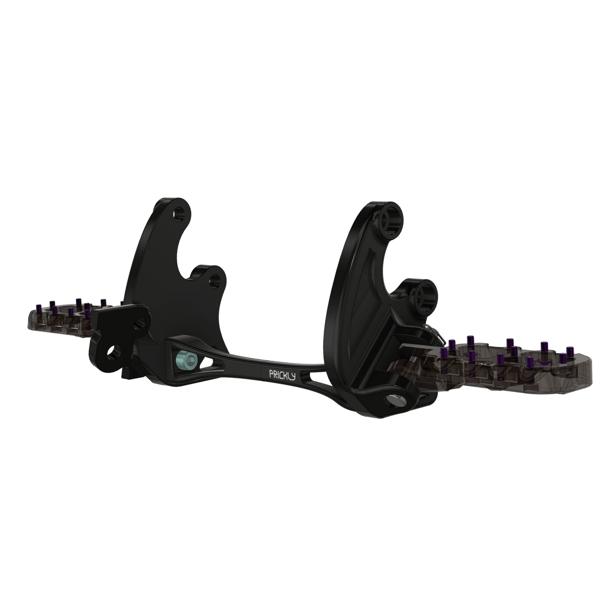 Prickly Motorsports Footpeg Brackets E Ride - Pinned Electric