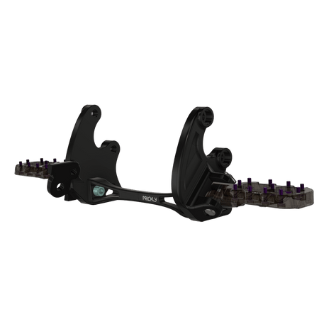 Prickly Motorsports Footpeg Brackets E Ride - Pinned Electric
