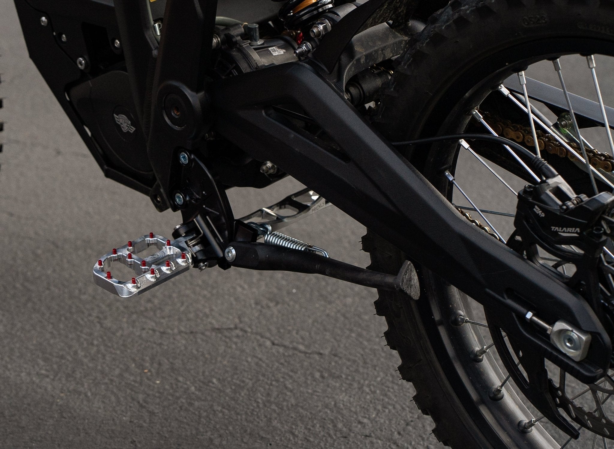 Prickly Motorsports Footpeg Brackets Talaria - Pinned Electric