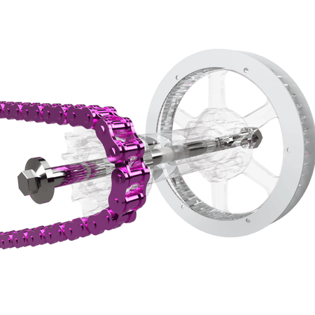 Prickly Motorsports Jackshaft Bolt Surron - Pinned Electric