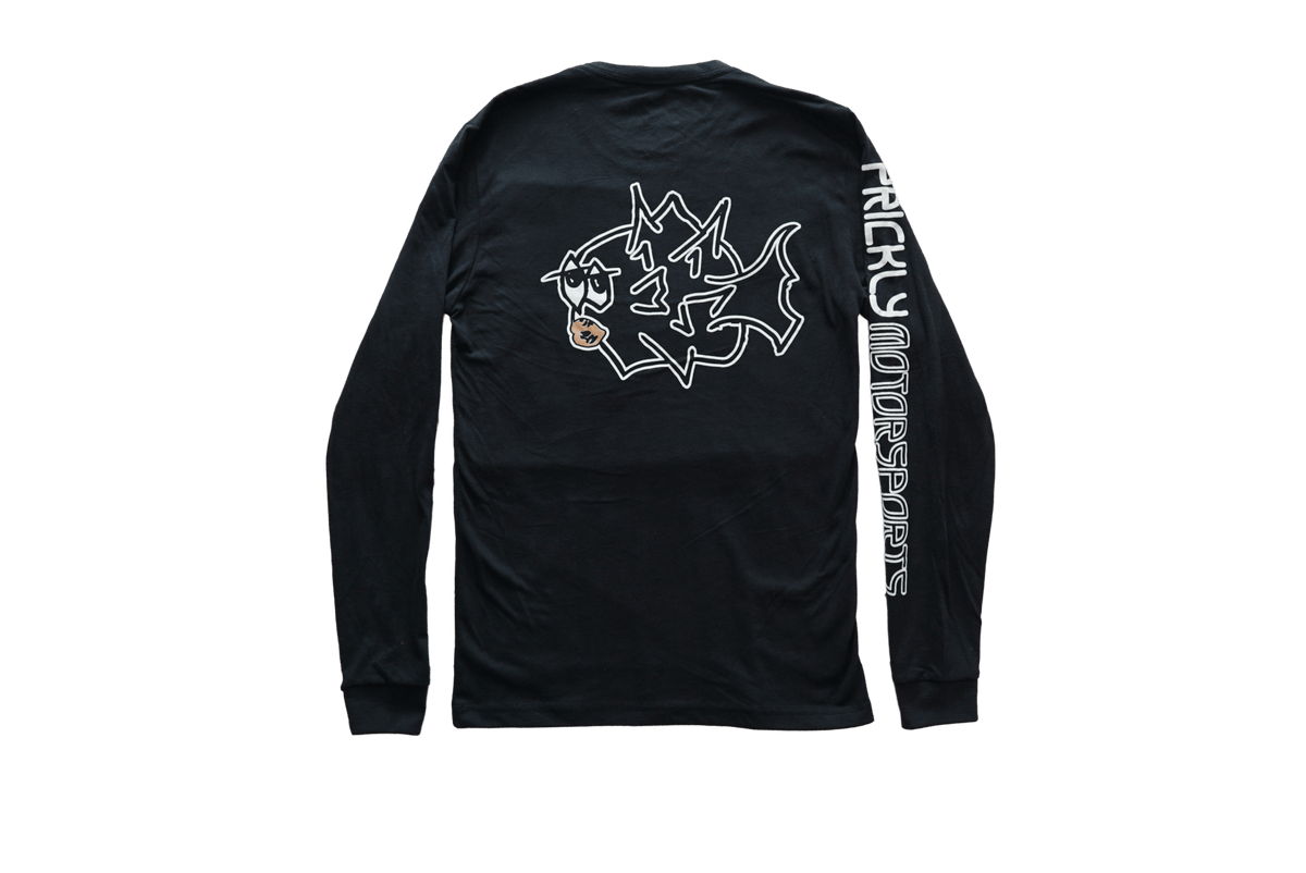 Prickly Motorsports Long Sleeve Shirt - Pinned Electric