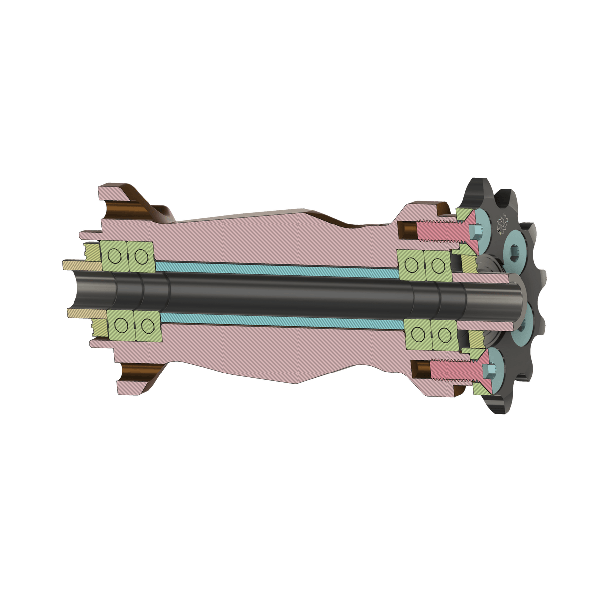 Prickly Motorsports Prickly Jackshaft - Pinned Electric