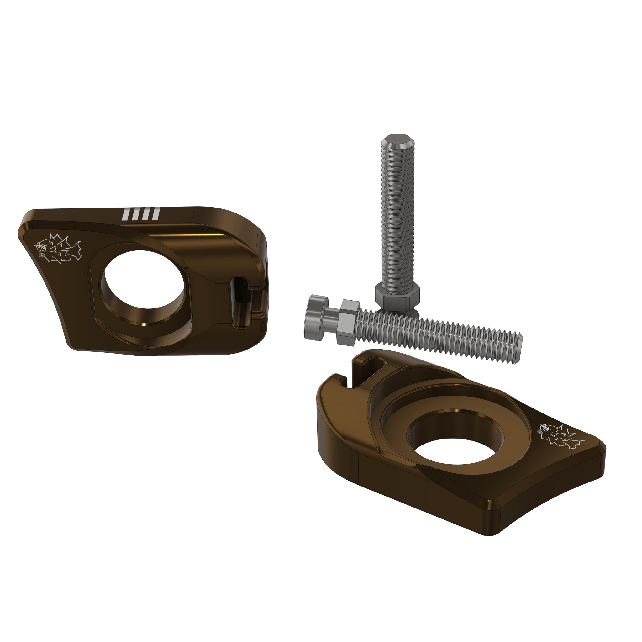 Prickly Motorsports Ultra Bee Axle Blocks - Pinned Electric