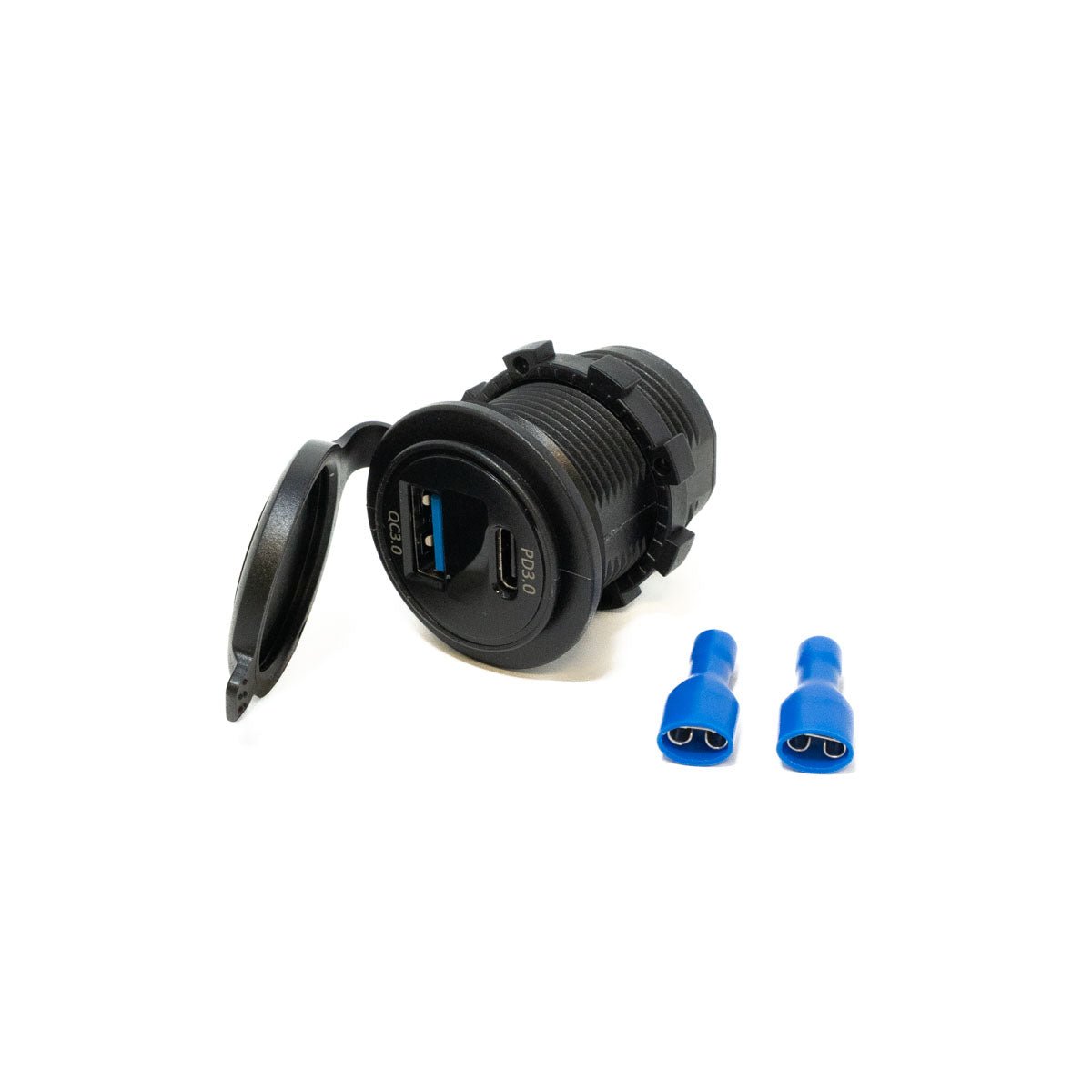 Prickly Motorsports USB Port - Pinned Electric