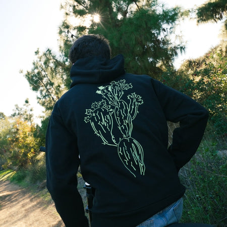Prickly Pear Hoodie - Pinned Electric