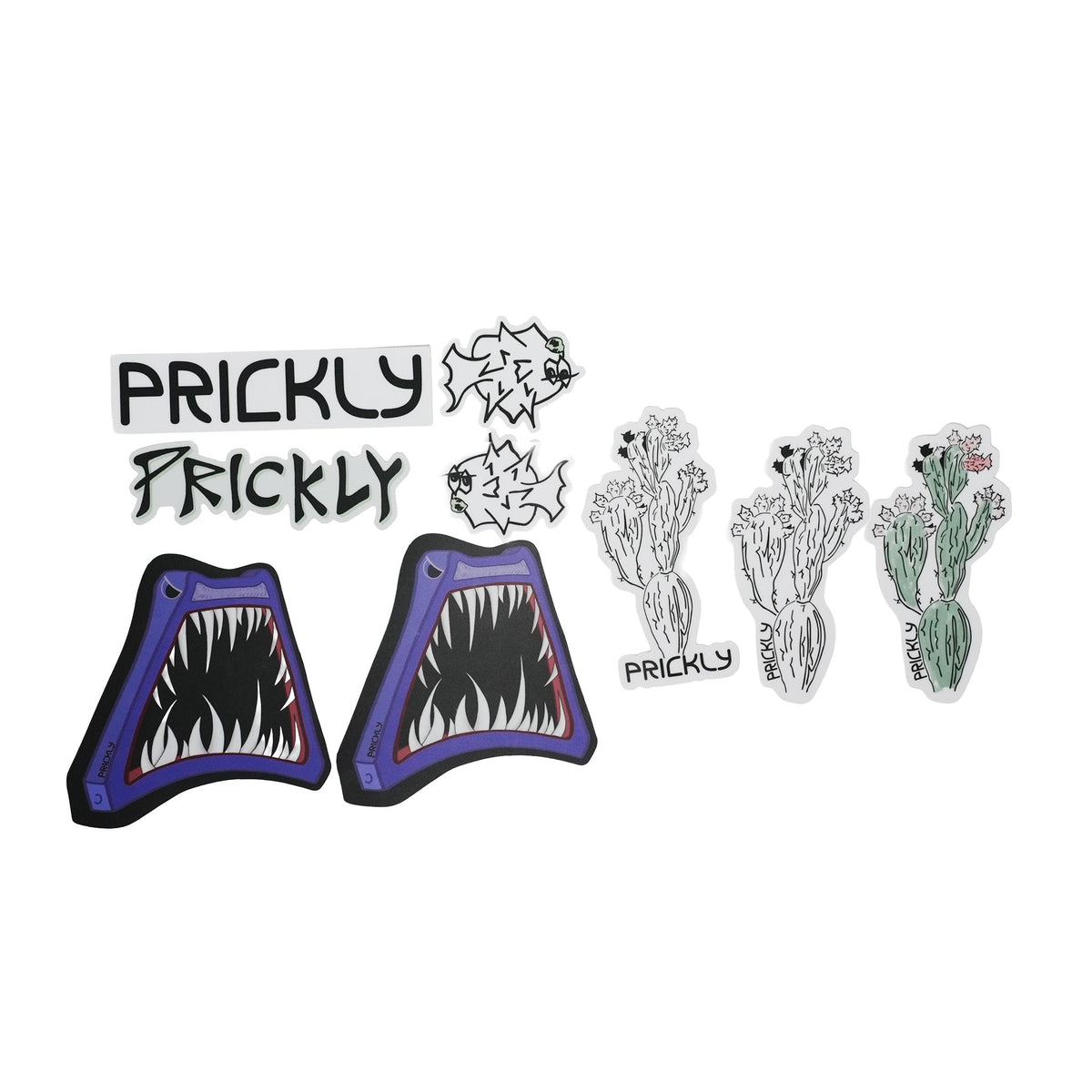 Prickly Stickly Pack - Pinned Electric