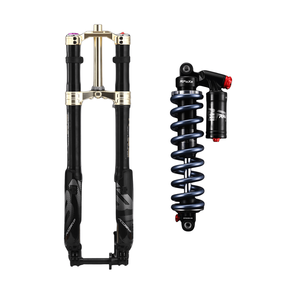 RFloxa Hawk 31 Max (Gold) Fork & RFloxa RAB50RC - Pinned Electric